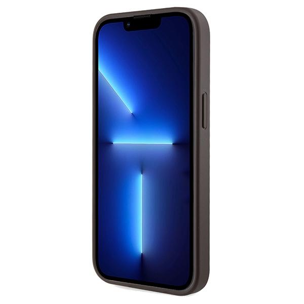 Guess Guhmp15Sp4Rpsw Iphone 15 / 14 / 13 6.1 Brązowy/Brown Hardcase 4G Printed Stripes Magsafe