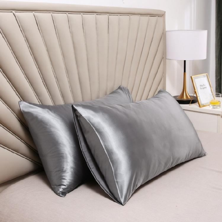 Simulated Silk Pillowcase Summer Type Pillow Cover Durability & Colorfast for Easy Removal and Washing