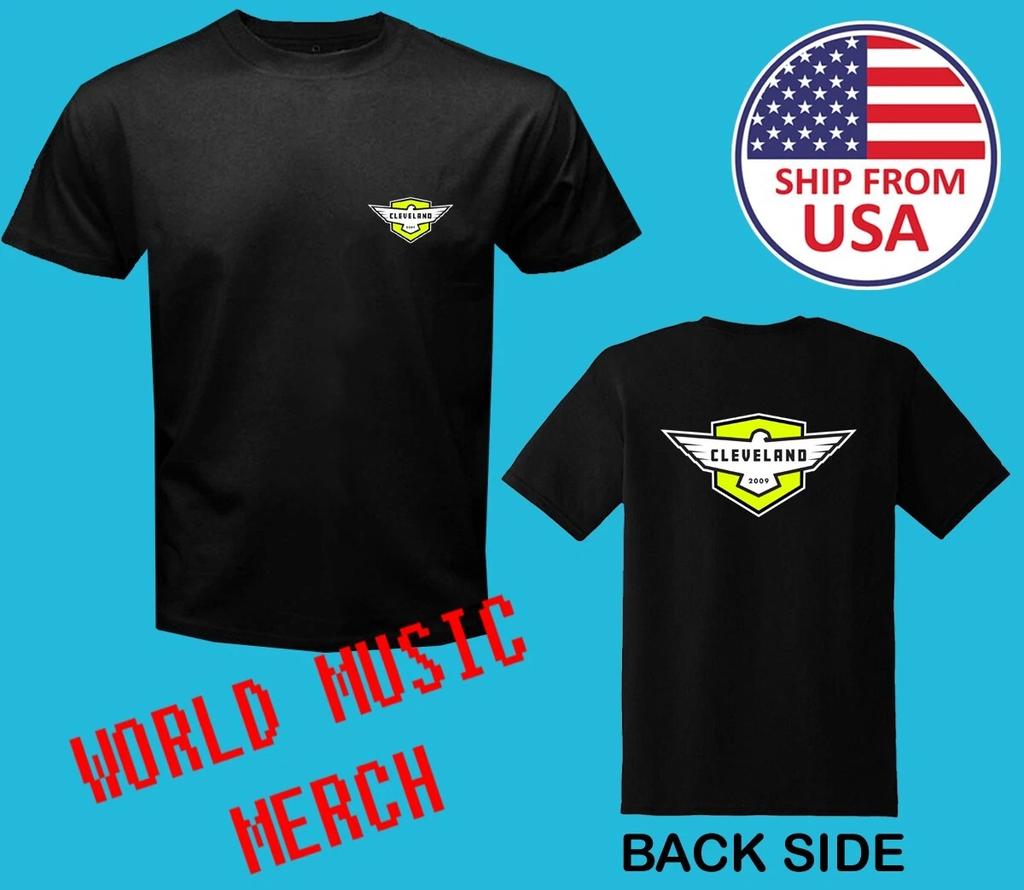 Cleveland Motorcycles Men's Black Size S-5XL