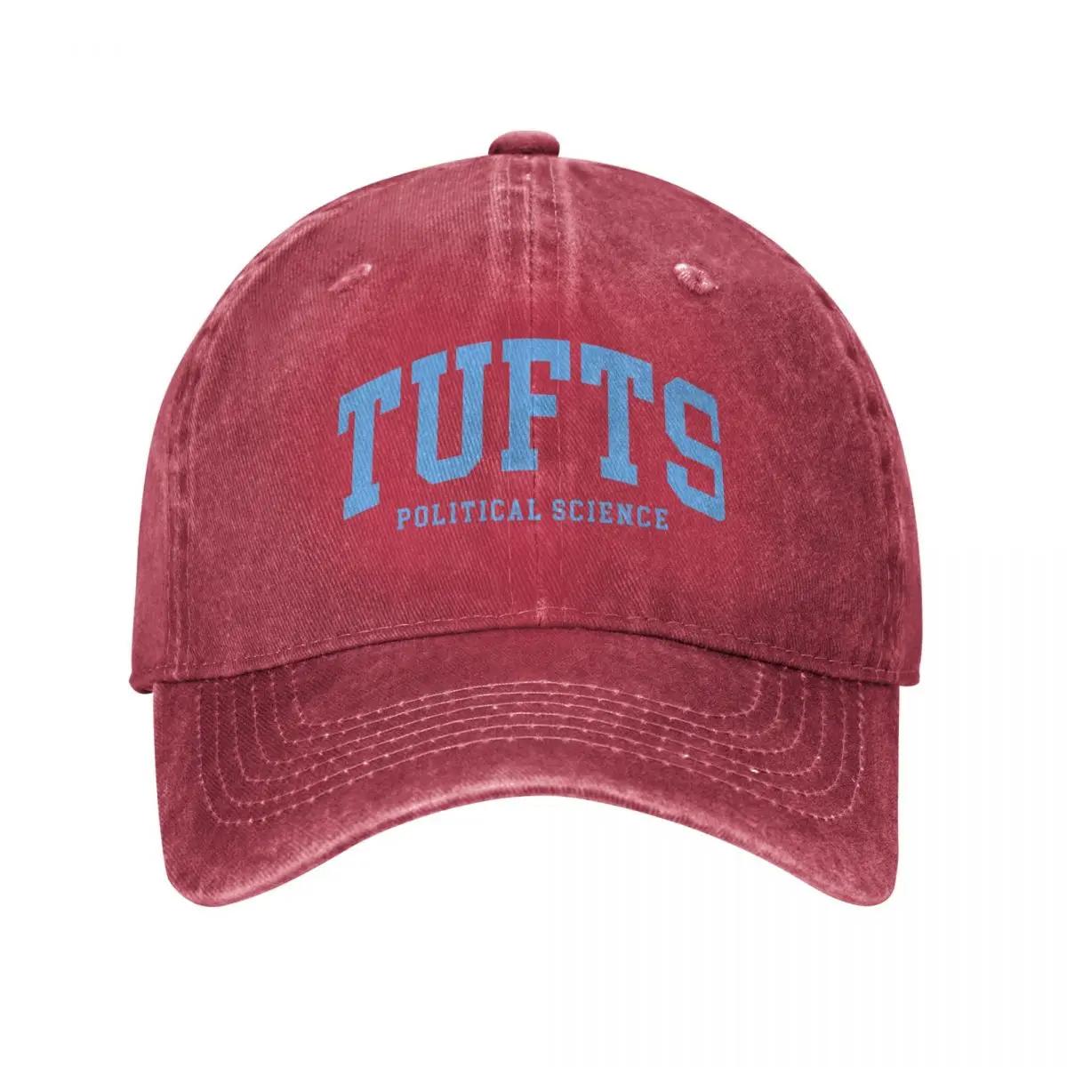 political science tufts  college font curved Baseball Cap sun hat Hat Beach Golf Cap Baseball For Unisex Womens
