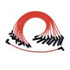 M12259R301 5.0L 5.8L Mustang Ford Racing 9MM Engine Spark Plug Ignition Wire Sets - Red Fit For Ford F-150 Mustang 1995-1996