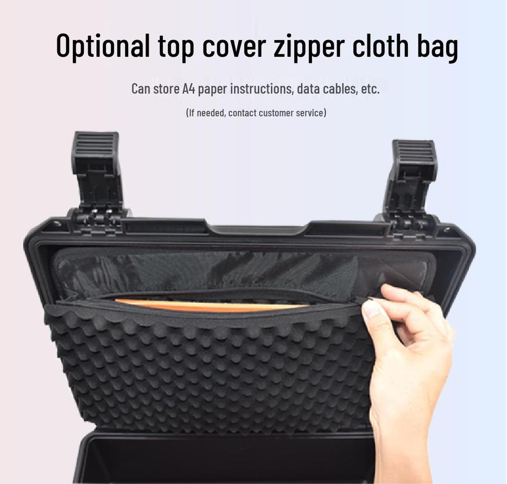 קופסת הגנה מפלסטיק עמידה למים ועמידה בפני זעזועים למצלמה וציוד