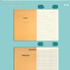 Kraft Paper Language Workbook & Notebook with Horizontal Lines for Junior High Students (16k) - Perfect for 6th & 7th Grade Language Practice