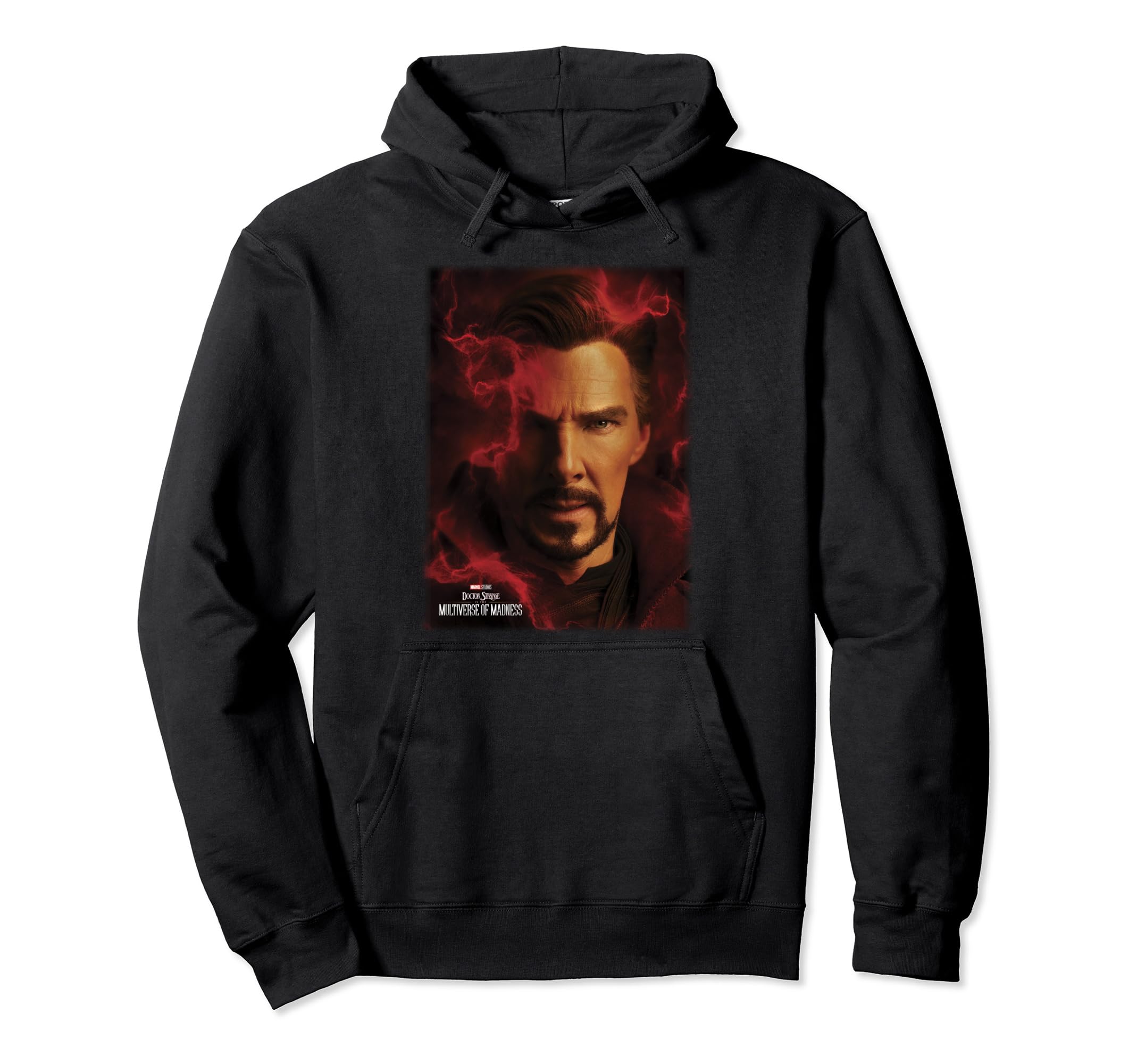 

Marvel Doctor Strange 2 Doctor Strange Big Face Flame Poster Hoodie