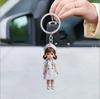 1pc Cute Nurse Keychain Pendant Acrylic Backpack Decoration Bedroom Thanks To Doctor's Gift Medical Student Daily Outfit 2026
