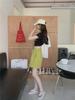 Women's High-Waist Elastic Sports Shorts - Summer 2024 Korean Style Wide-Leg Casual Pants