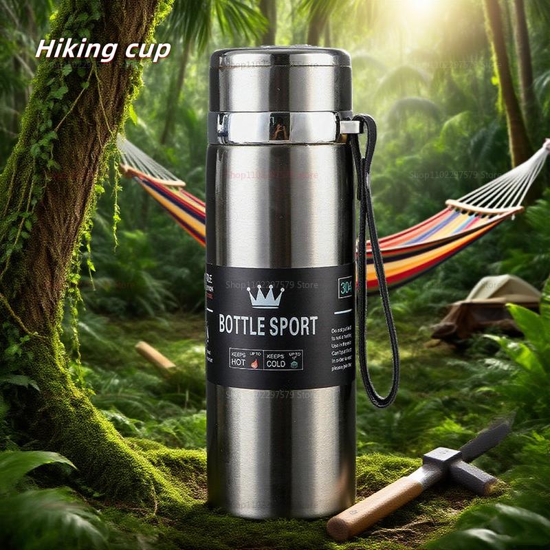 316 Stainless Steel Thermos Cup Large Capacity Insulated Coffee Mug for Office Travel Durable and Portable Tea Mug for Men