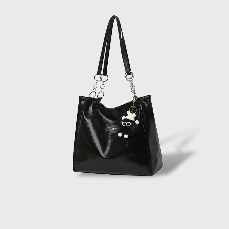 Premium handbag women's 2025 new trendy retro versatile niche shoulder fashion commuter tote bag