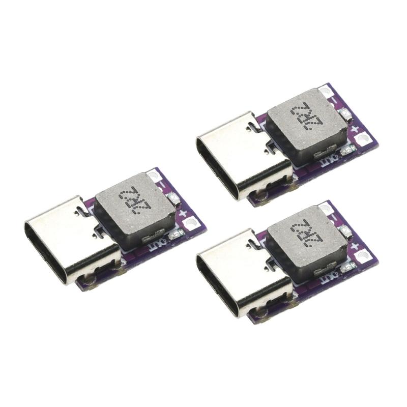 Hocheffizientes USB-C-Strommodul mit Doppelfunktion für 3,7V/4,2V 18650-Akku, 12W 2,4A Ausgang