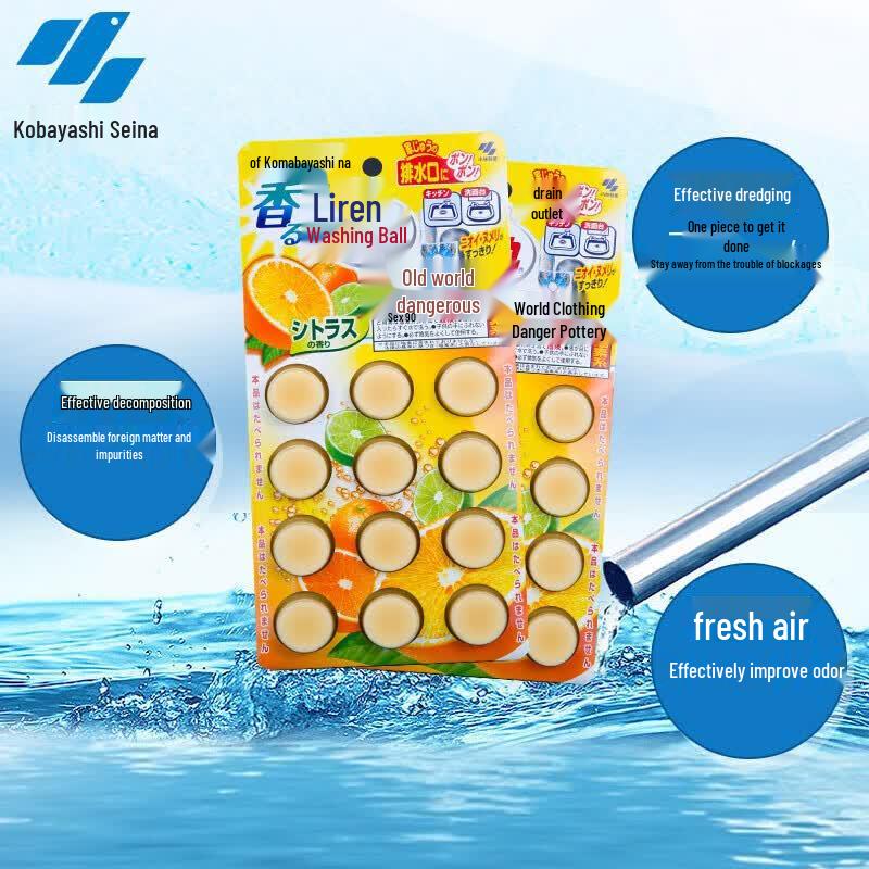 Kobayashi Toilet and Drain Cleaning Tablets