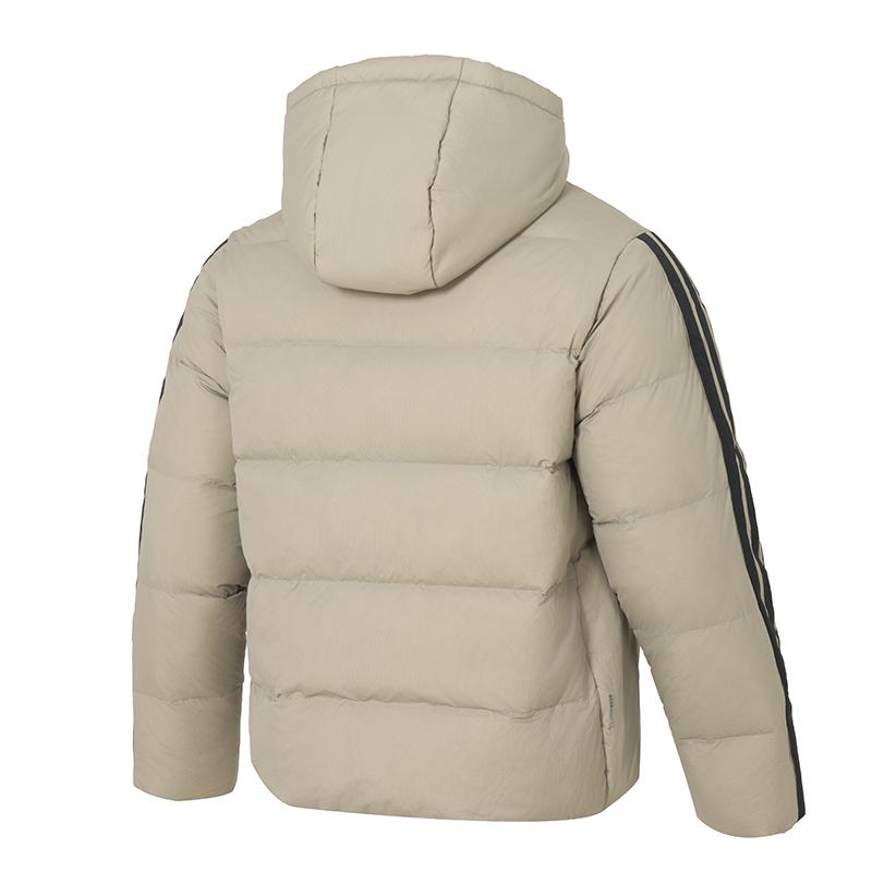 adidas Giacca in Piumino Calda alla Moda con Cappuccio Antivento Idrorepellente Uomo Giacche KH3989