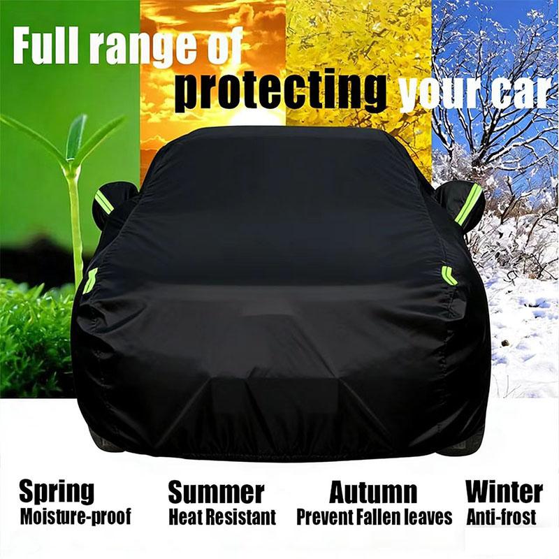 

For 2007-2026 Smart Fortwo W451 (Black) 190T Car Protective Case Waterproof Hailproof UV Fully Automatic Protection Pass чёрный