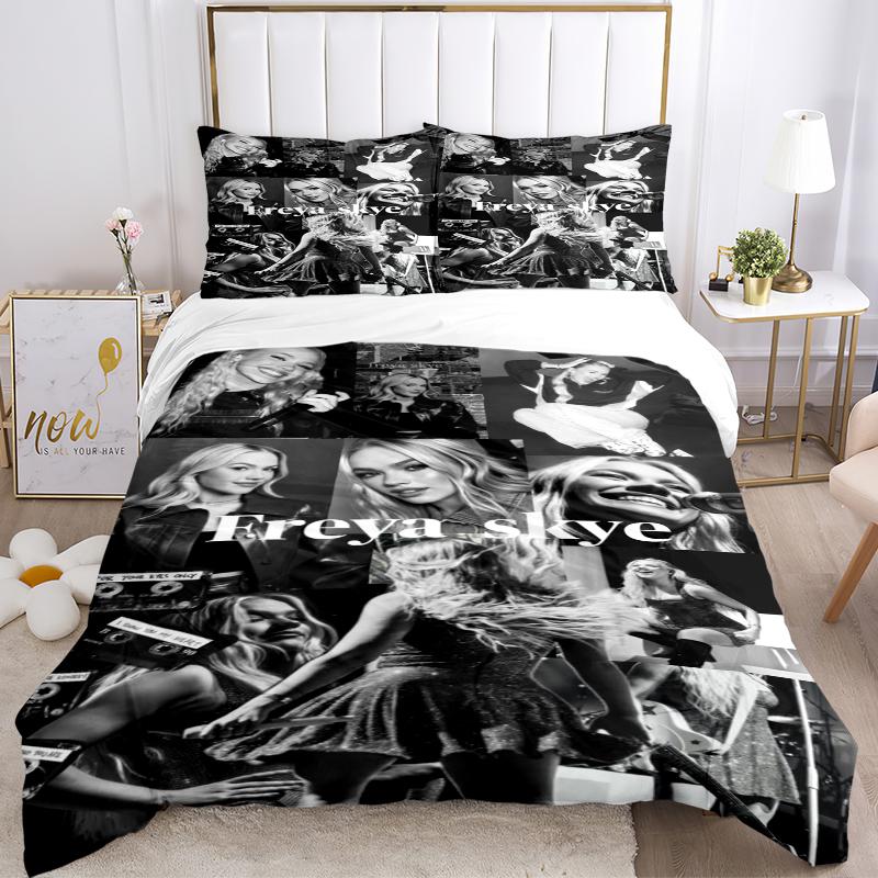 3Pcs Freya Skye Fashion Journey Bedding Sets For All Sizes New 3D Printed Bed Cover Comforter Duvet Cover Pillowcase Bedroom Decoration