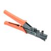 Compact Wire Stripper Multi Purpose Plier Wire Crimper Adjustable PP & Tool Steel Made for RG59/8RG6/RG11/75-5/75-7