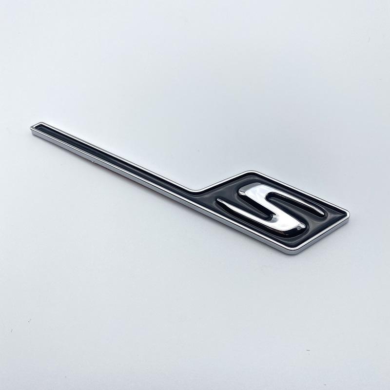 3D ABS Auto Achterklep Badge Decal Embleem Sticker S Voor Mercedes AMG A GLA CLA 45 GLE GLC C E 63 S X156 W205 W212 W207 W176