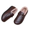 Baggy Shoes for Women with Added Insulation, New Style, Flat Sole, Soft Leather, Soft Bottom, Cotton Material