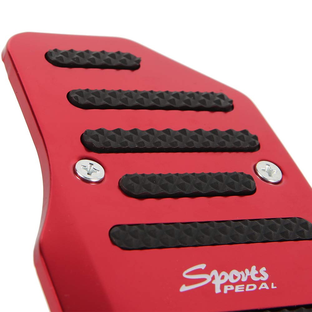 Liuzhuo Pedal Cover, Car, Manual, Aluminum, Transmission, Anti-Slip, Foot Brake Pedals, Pedal Cover, For