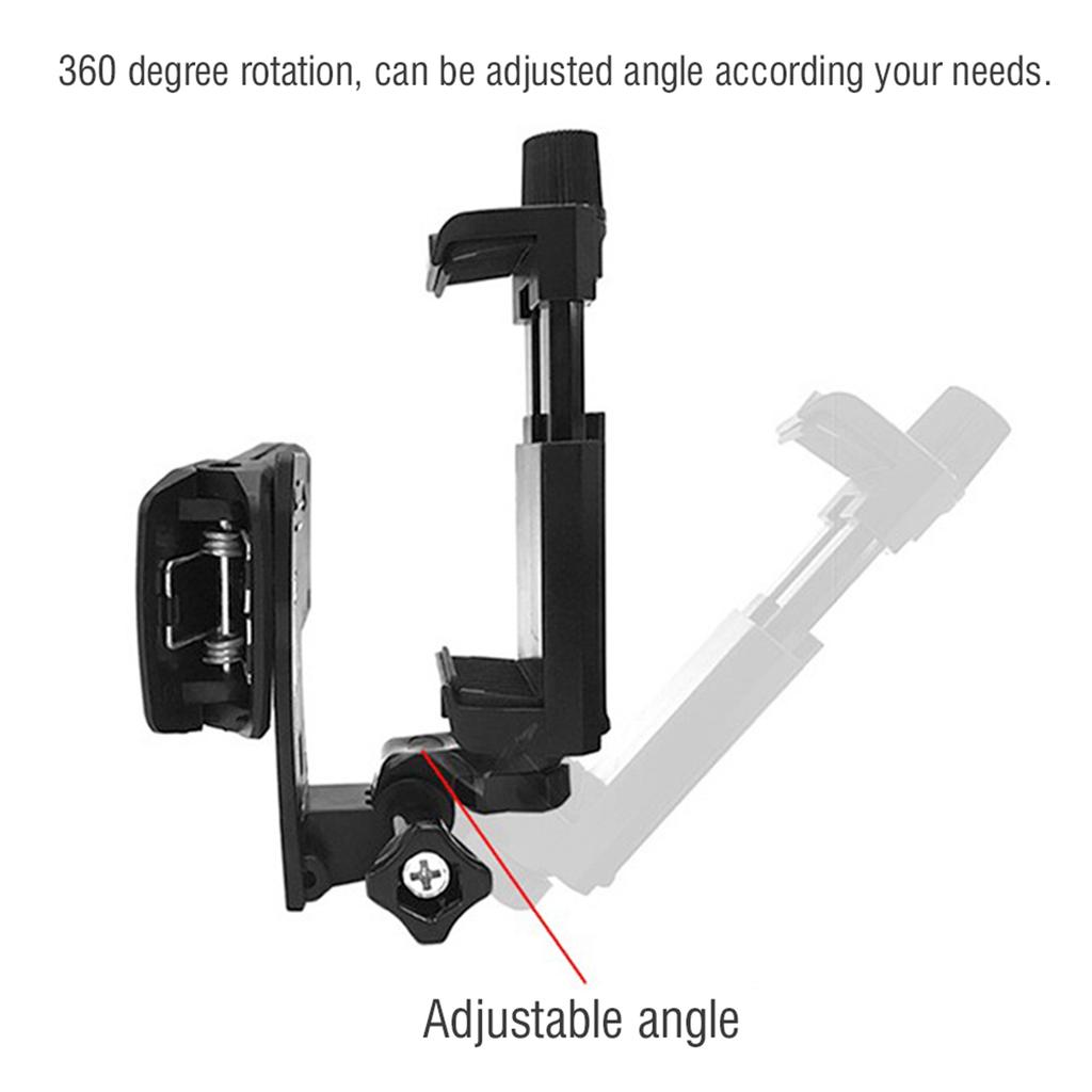 Action Camera Clip Backpack Phone Clamp 360 Degree Rotation for GOPRO