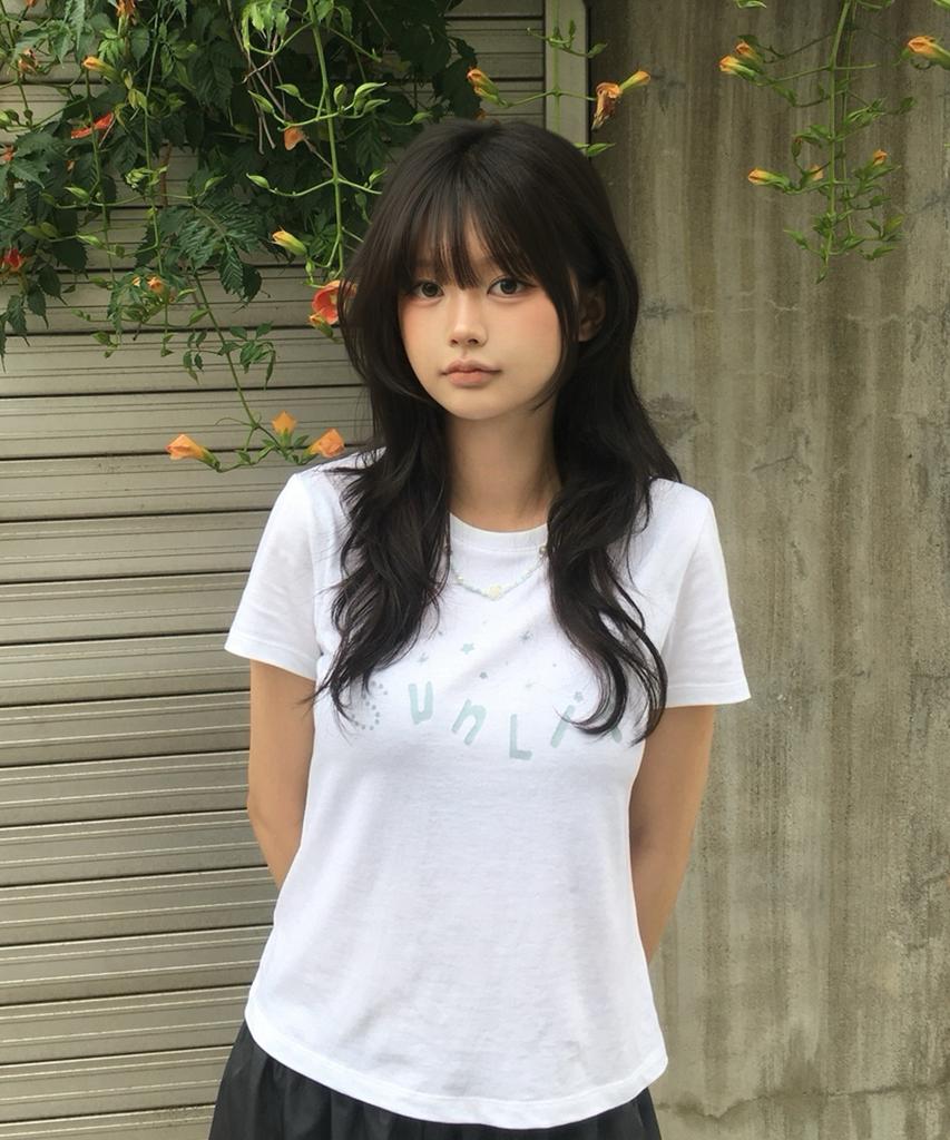 Sseonlis Star Logo Tee (White)