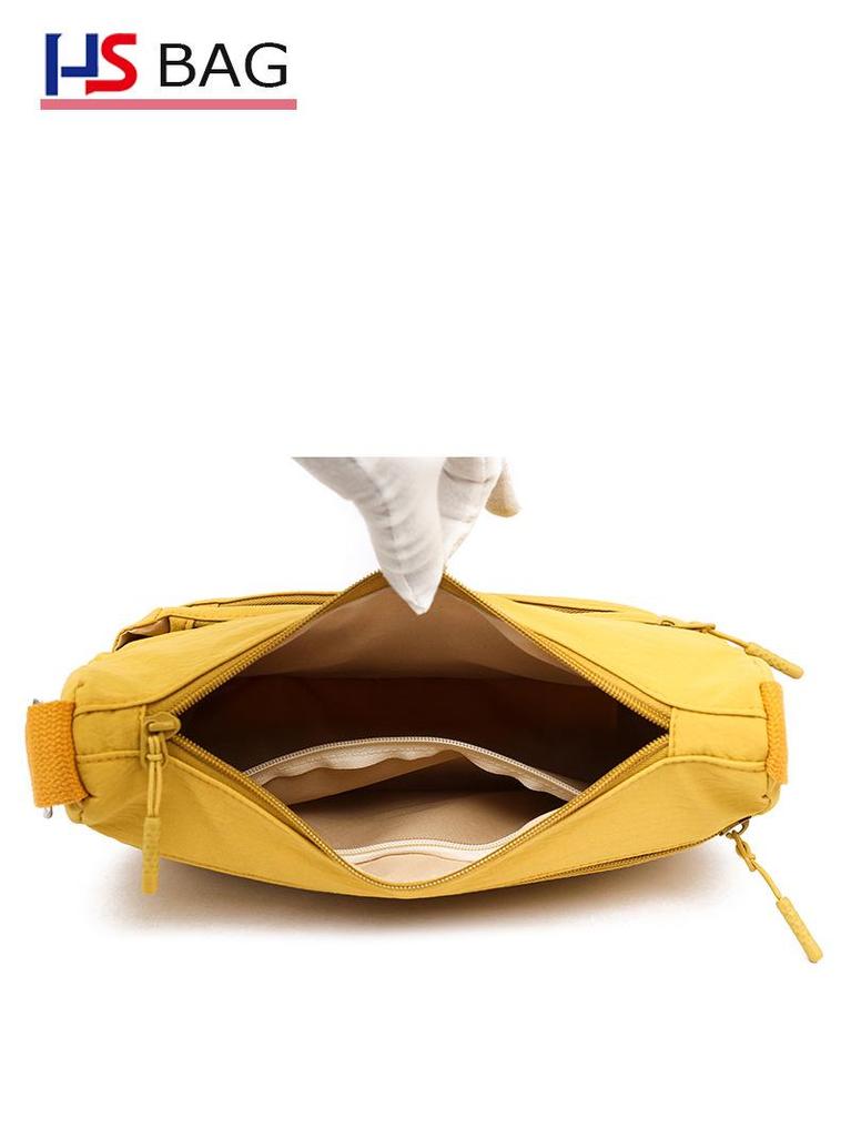 Dámská Crossbody taška přes rameno z oxfordské látky s velkou kapacitou - Vícevrstvé úložné prostory pro maminky středního věku