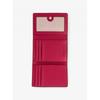 Michael Kors Jet Set Travel Compact Wallet Medium   Mk Signature 35s4stve2v2699 Dark Raspberry
