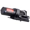 Wciągarka elektryczna 1134 kg, Wciągarka 12V DC do ATV/UTV z liną syntetyczną 4,8 mm x 12 m i przewodowym pilotem zdalnego sterowania, Wodoodporność IP55, Rolka prowadząca z aluminiową obudową