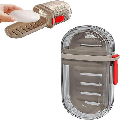 Portable Soap Holder Travel Soap Case Container with Lid Travel Soap