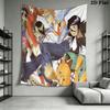 Bleach Wall Tapestry Aesthetic Wall Hanging Printed Fabric Blanket Decorative Tapestries for Bedroom Living Room Home Decor