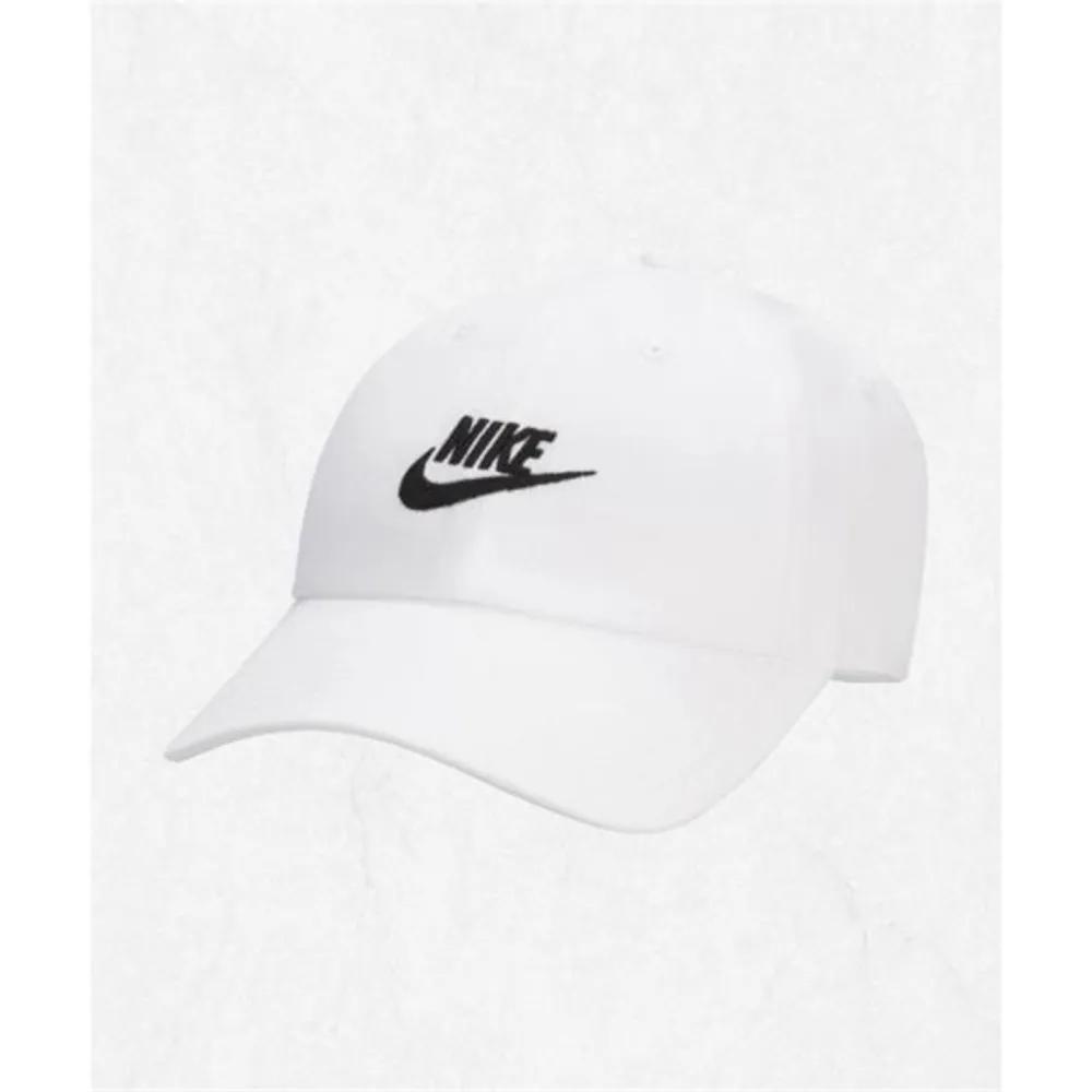 Кепка NIKE Club Unstructured Futura Wash - Белая:Черный FB5368-100 2386617 L/XL