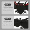 Halloween Dog Bat Wing Costume Comfortable 5Pcs Pet Dress Up Outfit