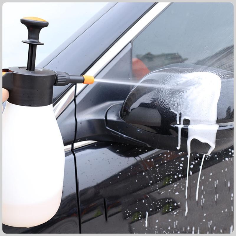 Premium Hand Pump Foam Sprayer Watering Can Snow Adjustable Window Cleaning Car Washing Pressure Nozzle Washer