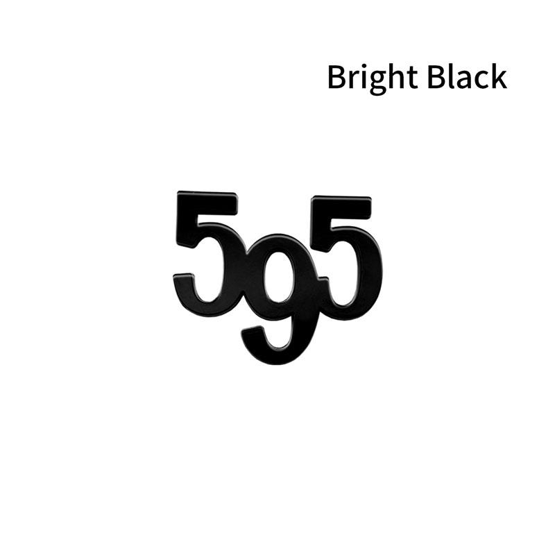 

Автоаксесуари 3D Метал 595 Esseesse Емблема Автомобільна наклейка Значок Кузов Бічне крило Хвіст Декор багажника Автомобільний стиль