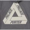 Palace X Porter Collaboration SS23 Back Logo Print Casual Loose Hoodie Unisex hoodies Cement-Gray PAL-SS23-104