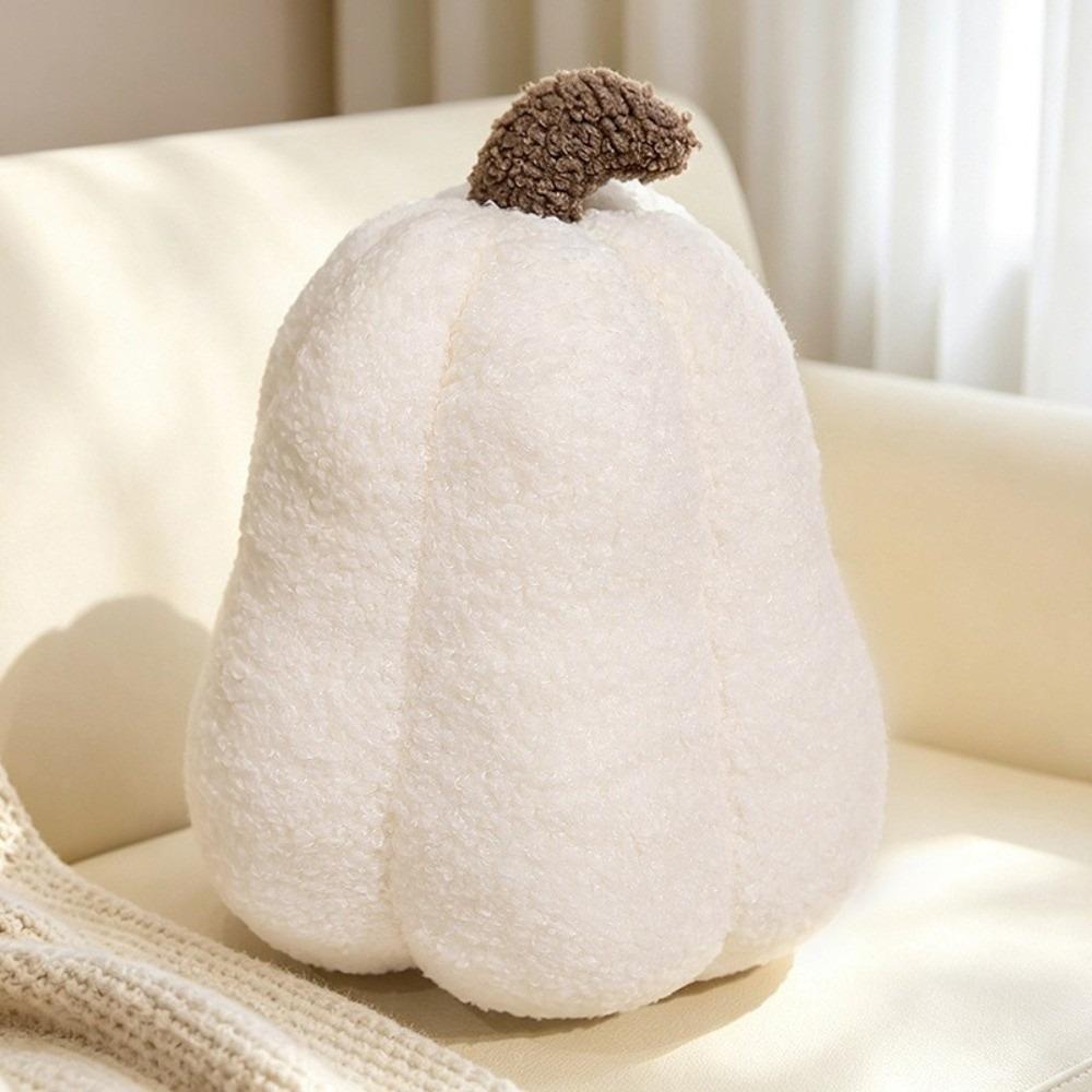 30cm Pumpkin Plush Pillow Red Stuffed Plushie Cute Plant Stuffed Doll  Party Prop
