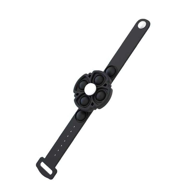 Fashion New Fingertip Spinner Bracelet Decompression Watch Push Pops Sensory Bubble Popper Fidget Toy
