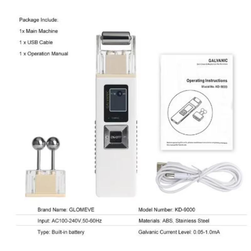 Beauty Personal Care Galvanic Microcurrent Skin Firming Whiting Machine Iontophoresis Anti-aging Massager Skin Care