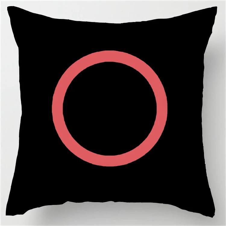 

Декор для дома Кнопка игровой консоли Черный Дизайн Искусства Наволочка Новинка Украшение Наволочка для подушки Крутой r Подарок 66x66cm