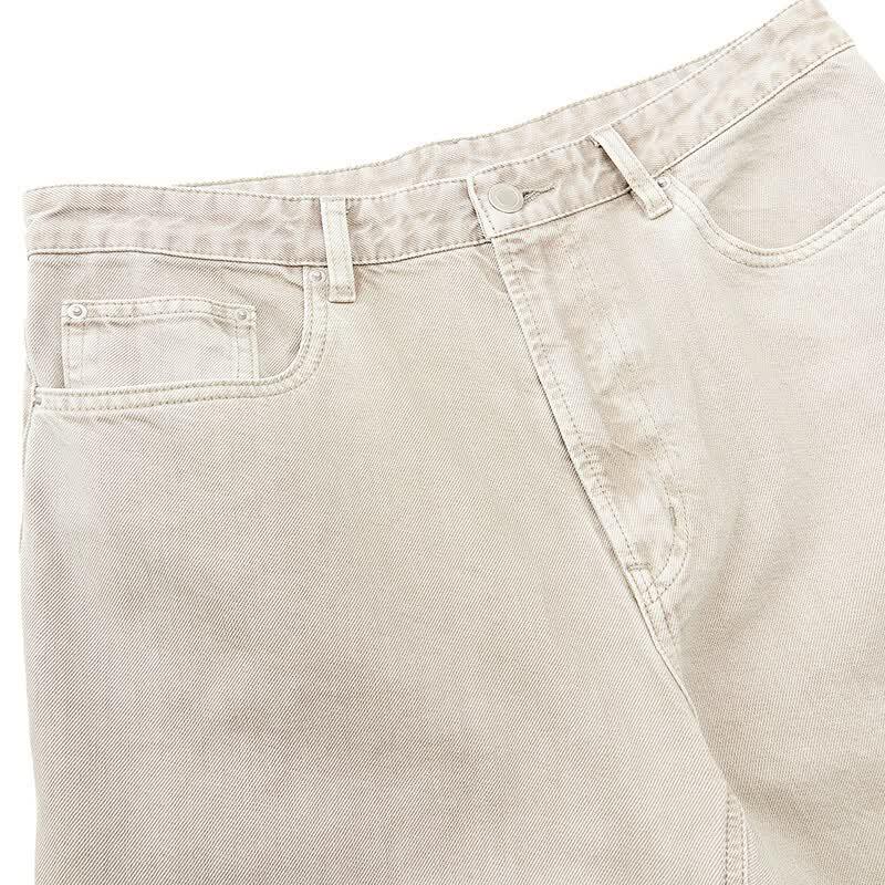 Less 2026 Autumn Collection Straight Leg Cotton Denim Pants