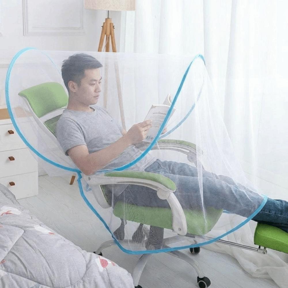 Lightweight Head Mosquito Tent Portable Mosquito Head Cover Folding Mosquito Net Travel