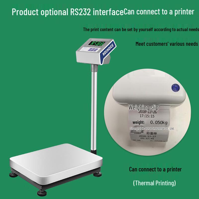 High Precision Industrial Electronic Platform Scale (CN Version)