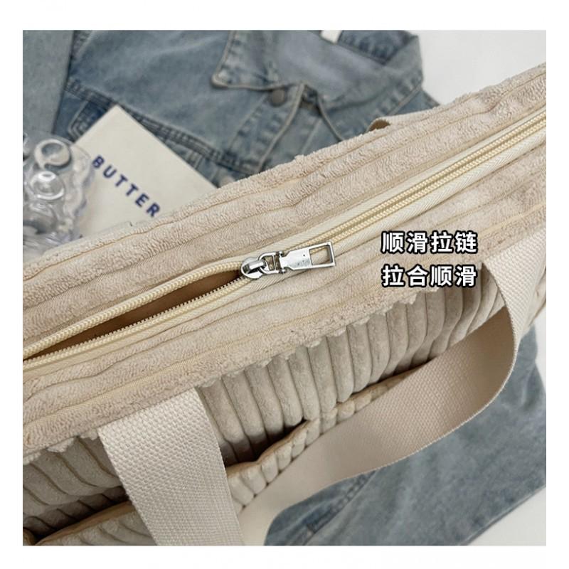 Corduroy Handbag 2026 New All-matching Shoulder Bag Large-capacity Student Commuting Cross-body