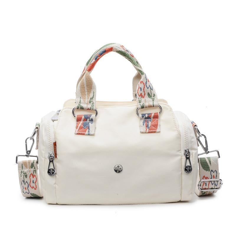 Daily travel simple versatile wide shoulder strap commuter bag women's new lightweight large capacity shoulder messenger bag