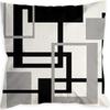 New Style Pillow Black and White Abstract Lines Simple Cushion Cover Living Room Office Sofa Pillow Cover