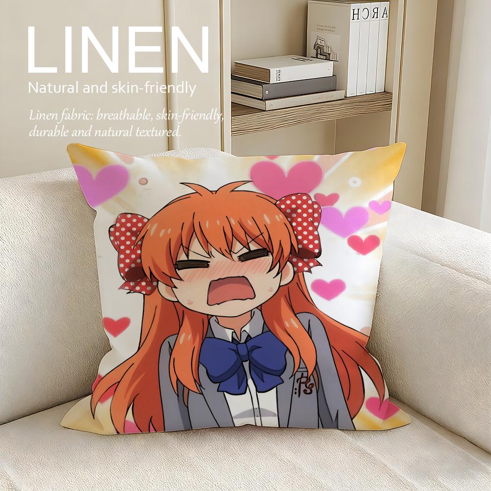 Romance Monthly Girls Nozakikun Housse de Coussin Taie d'oreiller Ensemble Pièces x x Respirant Lavable Housse de Coussin de Canapé