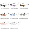 Fashion Irregular Rimless Square Metal Sunglasses Women Men Sweet Luxury Brand Sun Glasses Simple Leisure Lady Man Eyewear UV400
