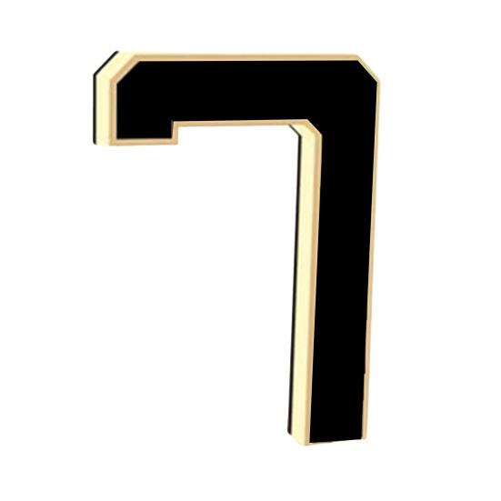 LED House Number Waterproof Acrylic Illuminated Home Address Number Modern Lighted House Number for Outside Yard Shop