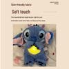Cross-border Breathing Bear & Otter Stitch: Two-color Sound & Light Plush Animal Doll for Kids