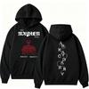 Lady Gaga The MAYHEM Ball Red Dress Print Hoodie Trend Pop Music Vintage Long Sleeve Loose Fleece Casual Men Women Pullover Male