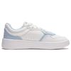 Li Ning Xingchu 2.0 V2 Casual Versatile Thick Sole Height Increasing Non-Slip Wear-Resistant Low-Top Skate Shoes Women sneaker White Blue AGCU108-2