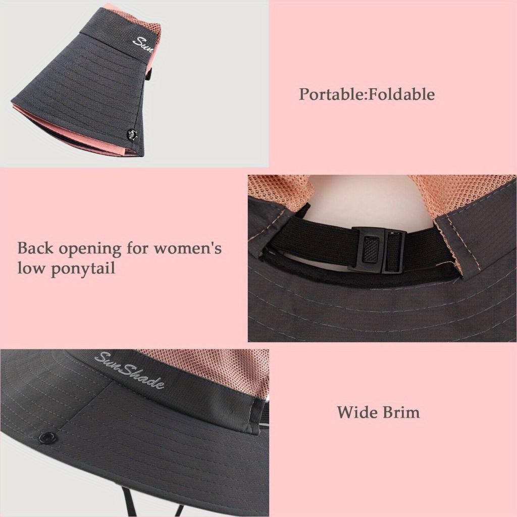 high quality2pcs Women's Casual Sun Hat - Tie-Dye Woven Polyester, Lightweight & Quick-Drying - Perfect for Outdoor Activities | Hand Wash Only |